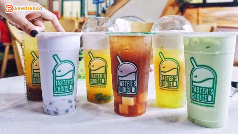 Trà sữa Taster's Choice menu có món nào ngon?