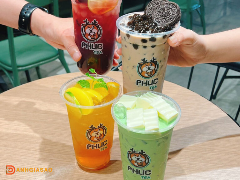 Trà sữa Phúc Tea menu - Thương hiệu trà sữa được yêu thích