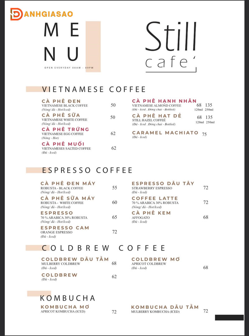 menu-an-tuong-cua-still-cafe-da-lat-danhgiasao