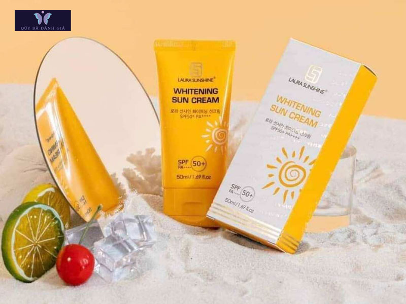 Kem-chong-nang-laura-sunshine-whitening-sun-cream-spf50-pa-danhgiasao