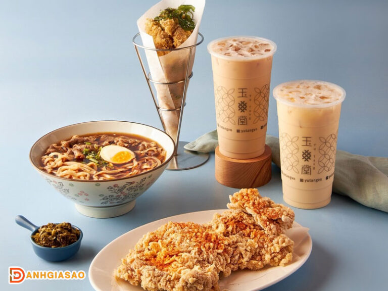 Yu Tang menu - Thiên đường trà sữa và món ăn Đài Loan