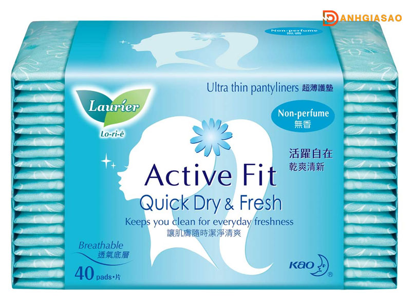 Bang-ve-sinh-hang-ngay-laurier-active-fit-quick-dry-fresh-khong-mui-danhgiasao