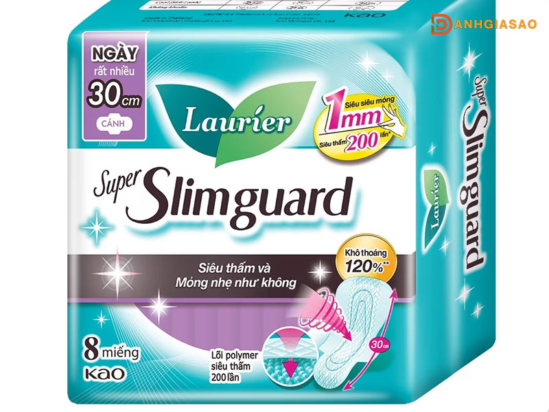 Bang-ve-sinh-laurier-super-slimguard-sieu-mong-1mm-danhgiasao