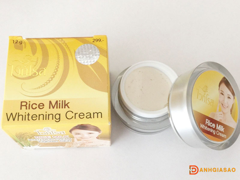 Kem-body-trang-da-thai-lan-rice-milk-whitening-cream-danhgiasao